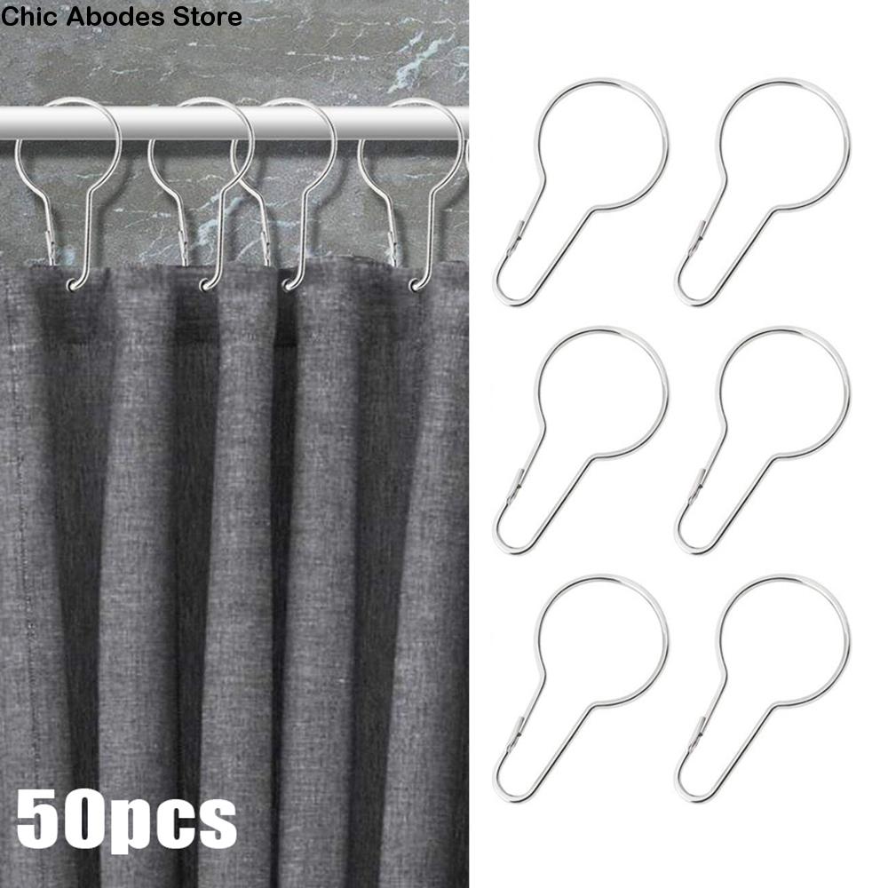 Universal tipo cabaça fivela do banheiro cortina gancho cabide cortina de chuveiro gancho
