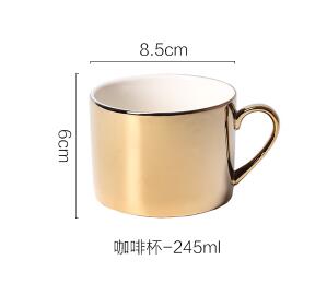 8 or 9.5 tommer sølv eller guld middagstallerken keramisk porcelæn kage tallerken snack tallerken dessert tallerken: -en