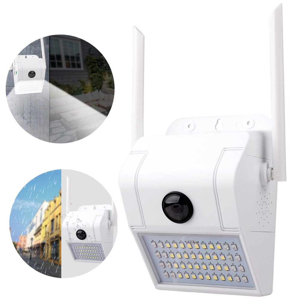 1080P IP Camera 4X Digital Wireless Outdoor Smart Camera Waterproof Wall IR Night Motion Detection Smart Induction Lamp