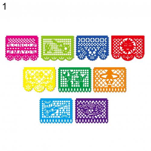 Novelty 1x Mexican Banner Flags Garland Wedding Spanish Mexican Party Decor for party anniversary: 1