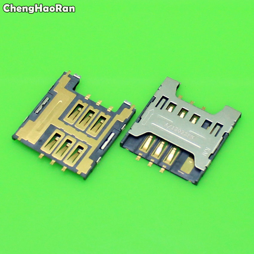 Chenghaoran 2 stuks simkaartaansluiting voor vervanging van de simkaarthouder van de samsung  i9250 i9003 i8700 i9070