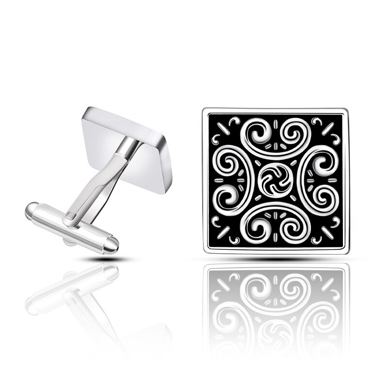 Trendy mans kobber manchetknapper fly terninger manchetknapper sjove armknapper business bryllup dekorationer groomen: 7