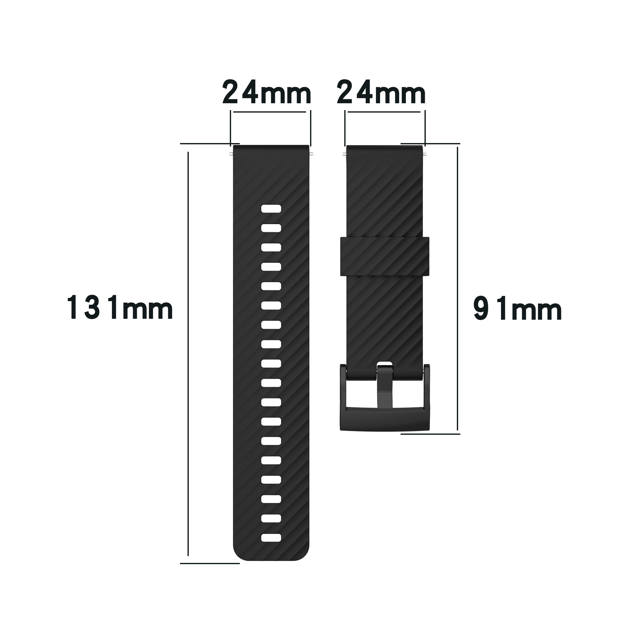 24Mm Sport Siliconen Band Voor Suunto 9/9 Baro Polsband Voor Suunto 7/D5 Horloge Band Watchand Armband Vervangen accessoires