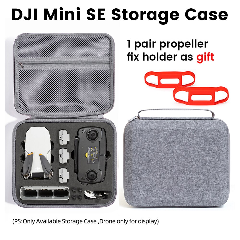 Dji mini se opbevaringstaske rejse vandtæt bæretaske bærbar boks skuldertaske til dji  om 5/ mini 3 pro drone tilbehør: Type 5 sort liner