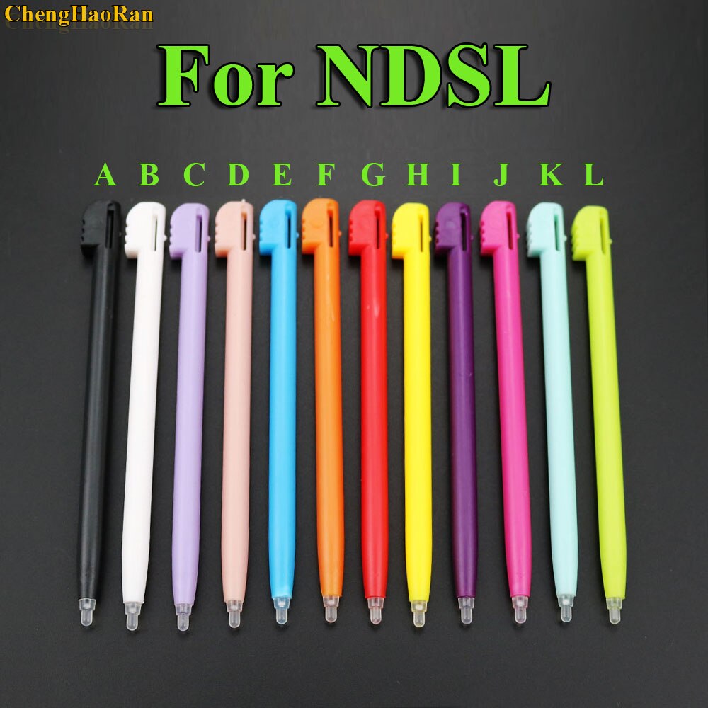 ChengHaoRan Mix pour NDSL stylet plastique écran tactile pour 2DS XL LL 3DS LL XL accessoires de jeu pour NDSi: E for NDSL NDSi