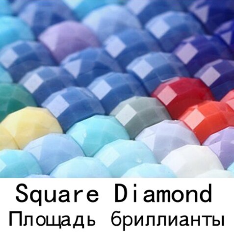 5d diy diamond painting full square Diamond embroidery animals cat - diamond mosaic daimond painting 468DD: Square Diamond / 40x30cm rolled box