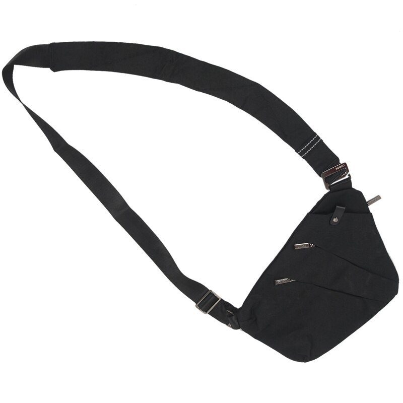Osoce Nylon Bandoulière Poitrine Mince Fronde Sac Casual Sac Cartable