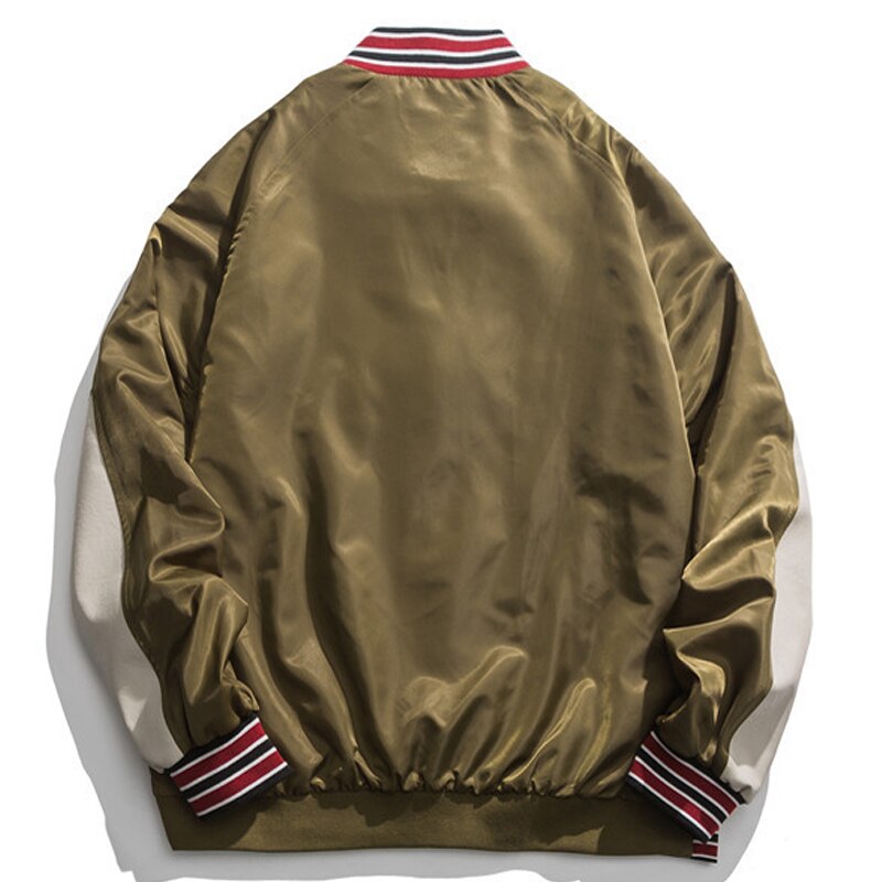 Chaqueta de béisbol de estilo Hip Hop para hombre – Grandado