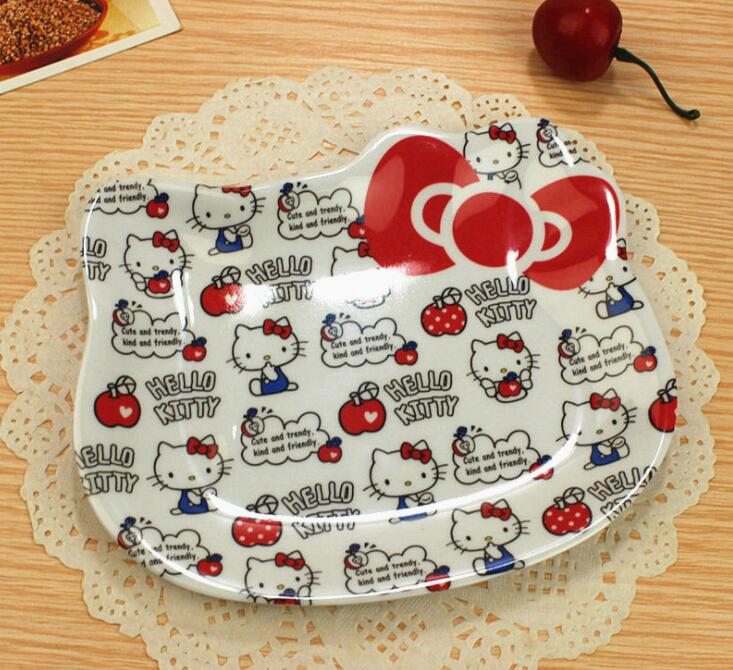 Plate plastic resin snack dish plate pink: 4