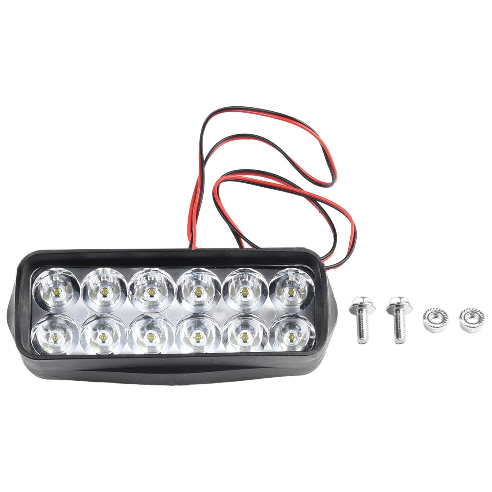 Faro LED para bicicleta eléctrica de 12V-80V, triciclo superbrillante para motocicleta, lámpara Led 8/12/16, piezas de luz delantera de conducción de seguridad para bicicleta eléctrica: Verde claro