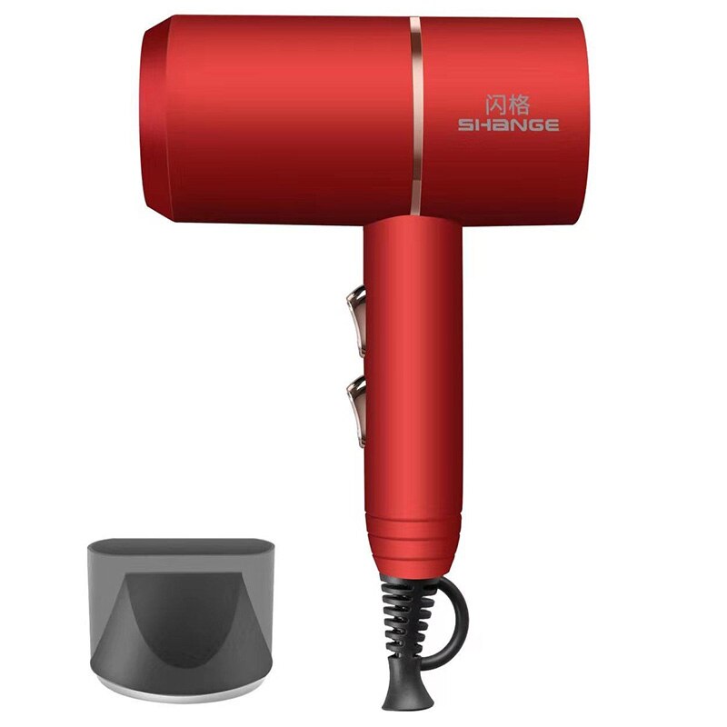 Shangge SUP-188 three-in-one negative ion hair care quick-drying hair dryer hair dryer home dormitory hair dryer: red