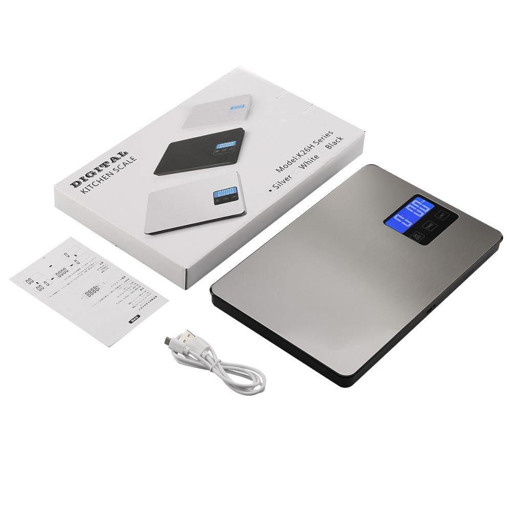 15kg Digital Kitchen Scale LCD Display Electronic Food Scale for Cooking Baking Weighing Scales