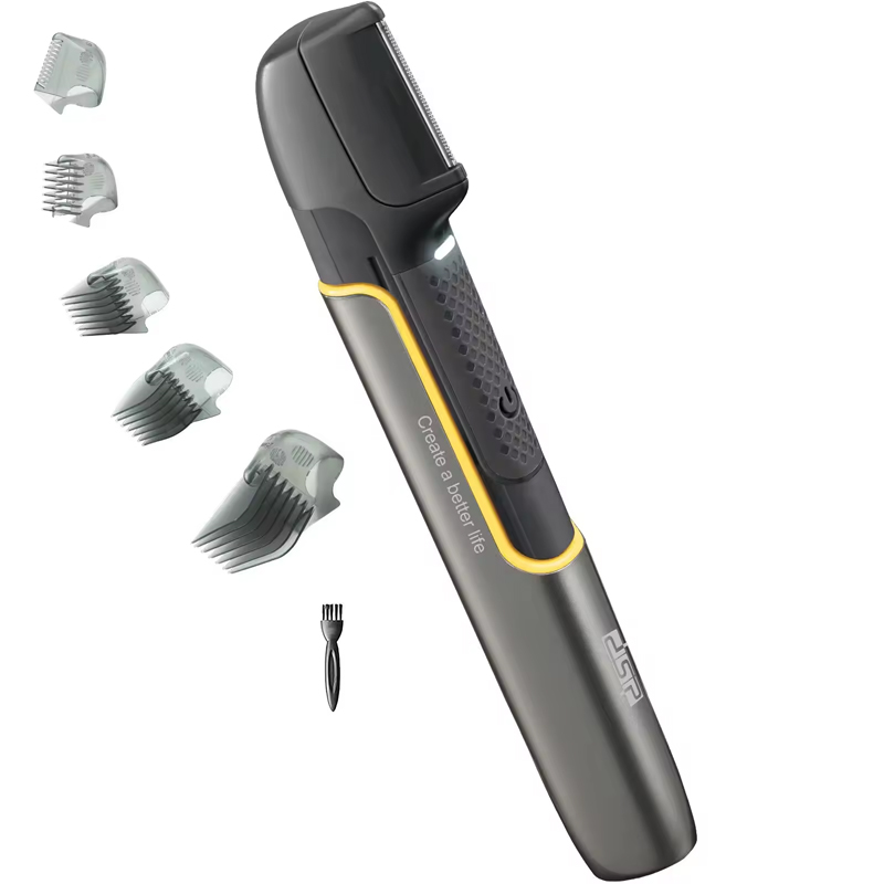 Przenośne wielofunkcyjne wymienne grzebienie Golarka Trymer robić włosów na ciele Elektryczna brzytwa prosta