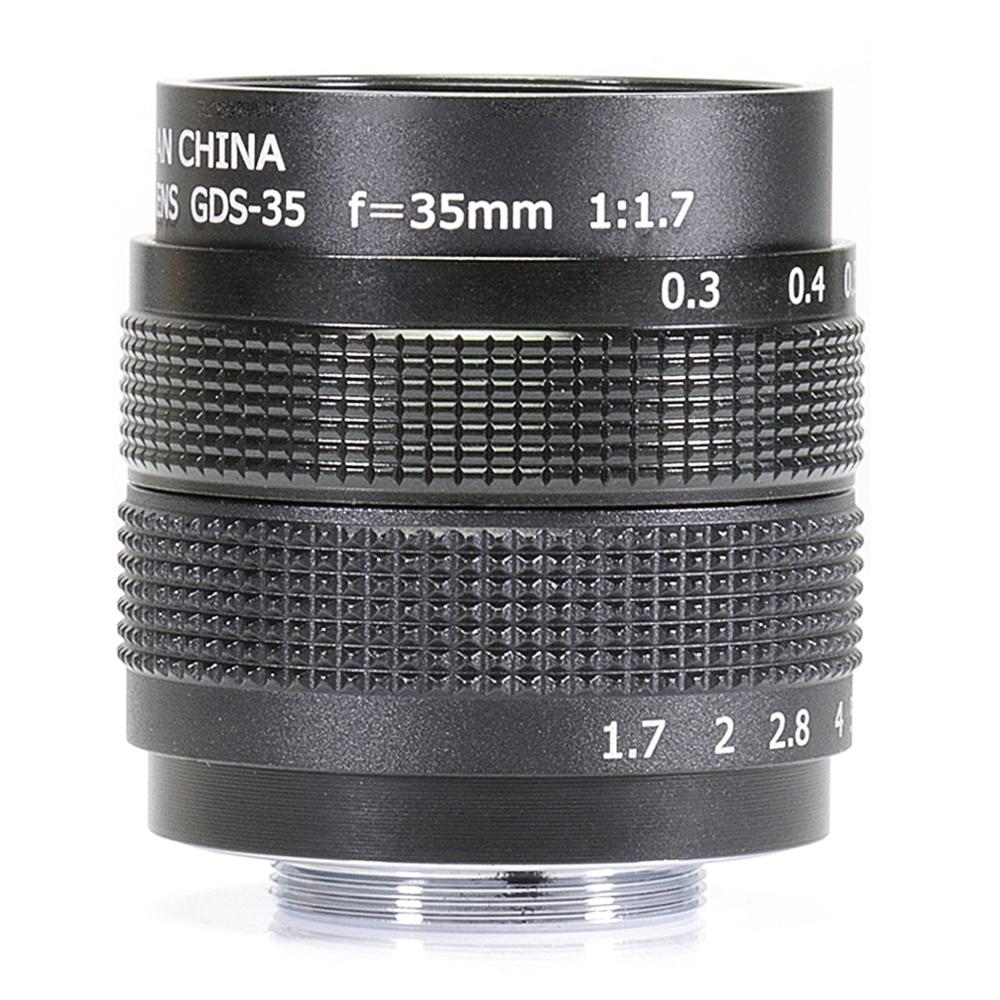 Fujian – objectif CCTV 35mm f/1.7 APS-C + bague d&#39;adaptation + 2 anneaux Macro pour NEX FX M4/3 NIKON1 EOSM caméra sans miroir