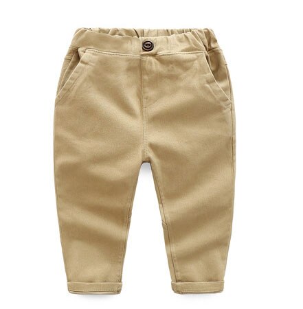 Kinderen Broek Kinderen Lente Herfst Katoenen Broek Kleding Voor Baby Jongens Broek Geweven Solid Casual Blauw Khaqi Groen