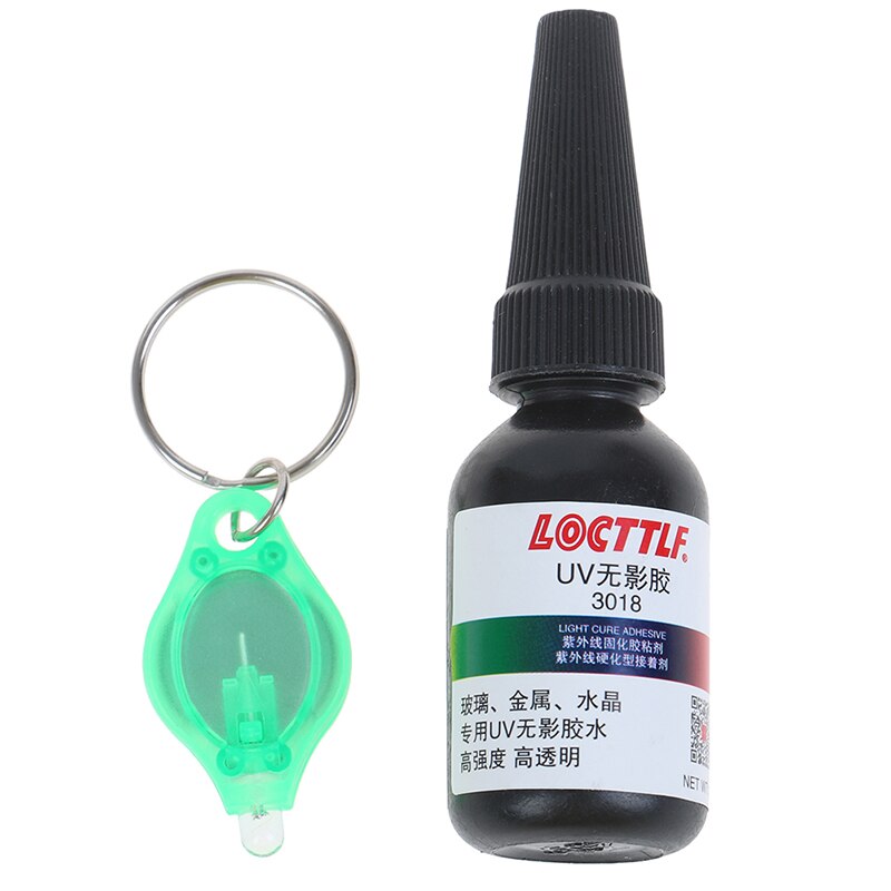 Pegamento acrílico de secado rápido para joyería, adhesivo transparente para manualidades, resina UV, tipo duro, ultravioleta