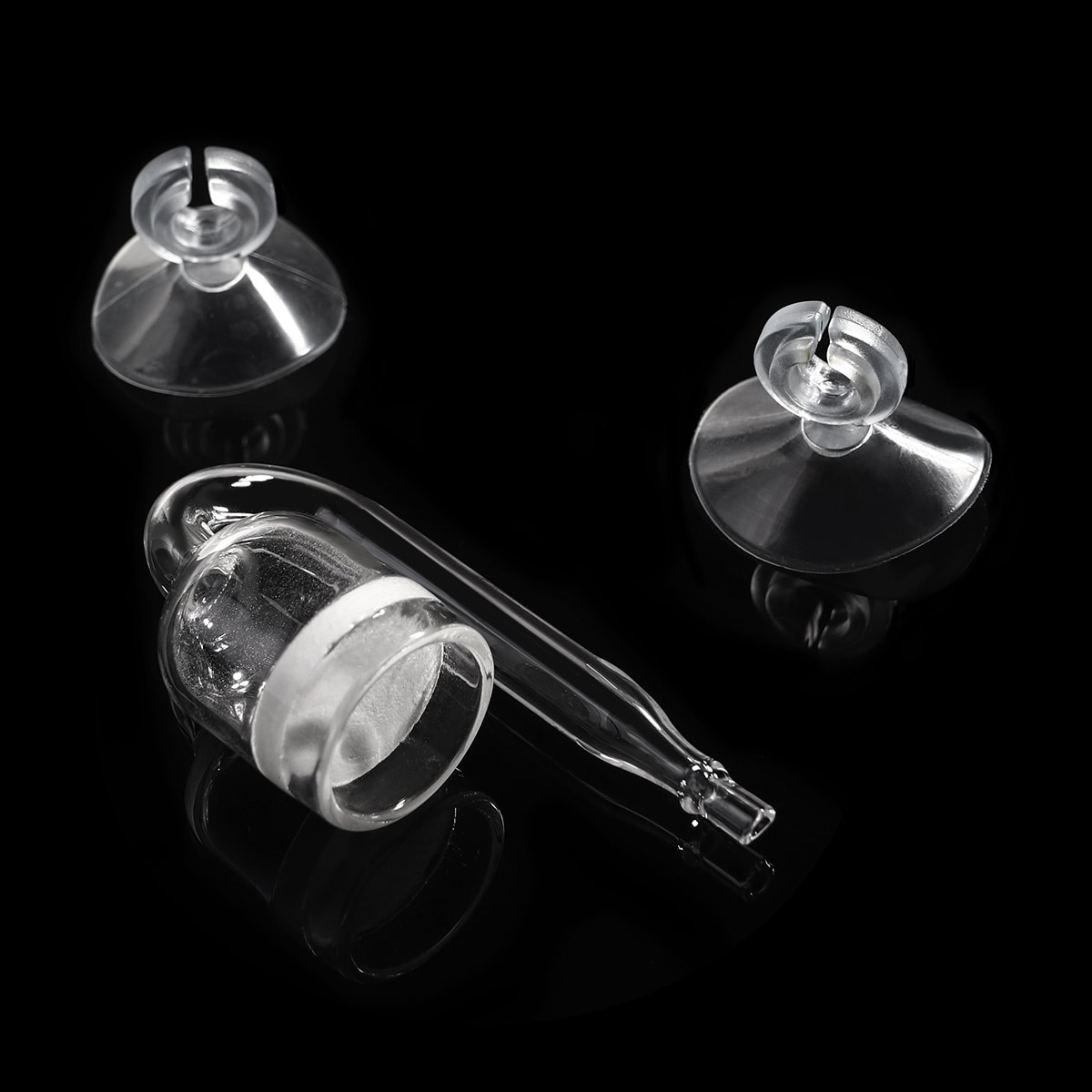 1 Pc CO2 Diffuser Met Zuignap CO2 Regulator Aansluiten Supply Voor Aquarium