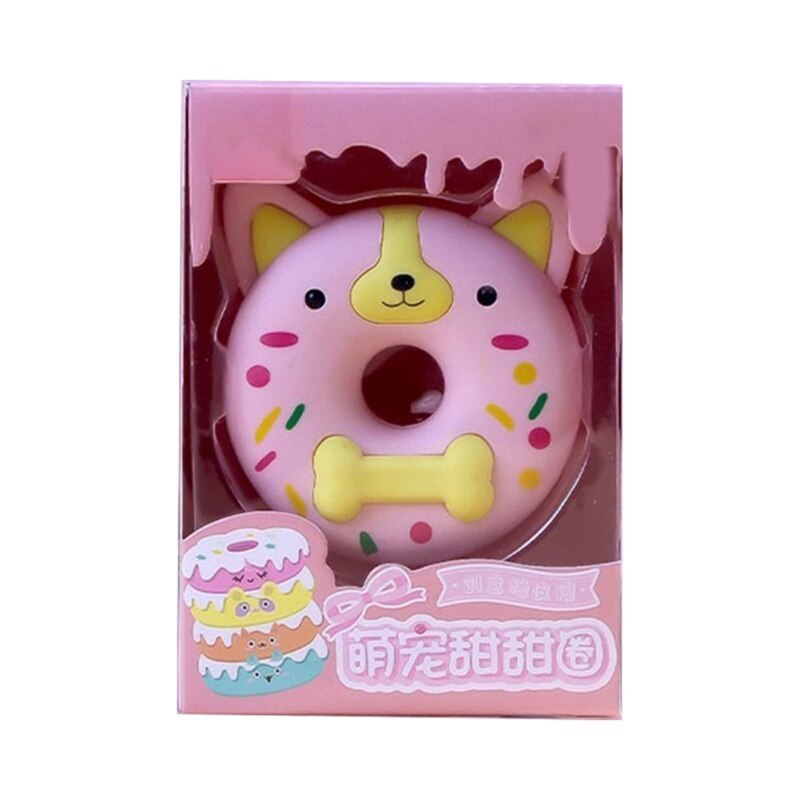 Practical Animal Rubber Donut Pattern Eraser for students Back to School