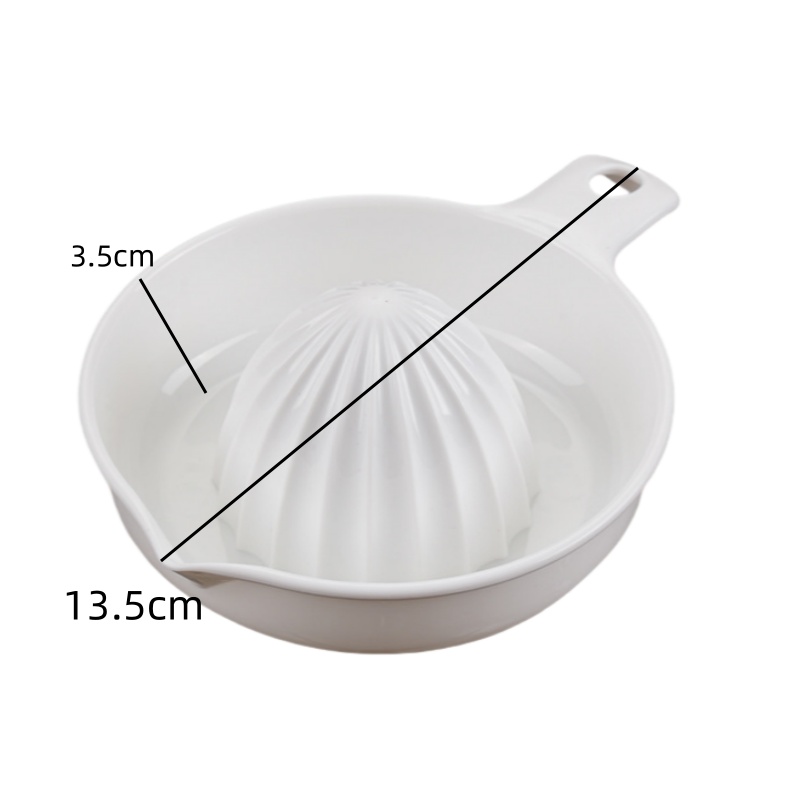 Presse-agrumes coloré sans effort, presse-agrumes manuel en plastique sans BPA, presse-fruits pressé à la main pour citron Orange, Gadgets de cuisine: Gris clair