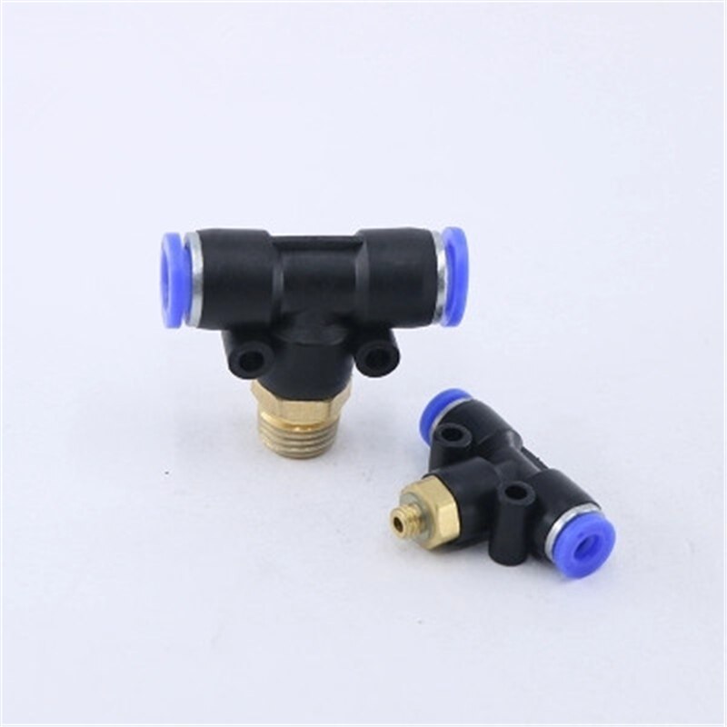 Raccord pneumatique à filetage mâle BSPT | 4mm 6mm 8mm 10mm 12mm tuyau, 1/8 "1/4" M5 3/8 "1/2" "BSPT coupleur pneumatique