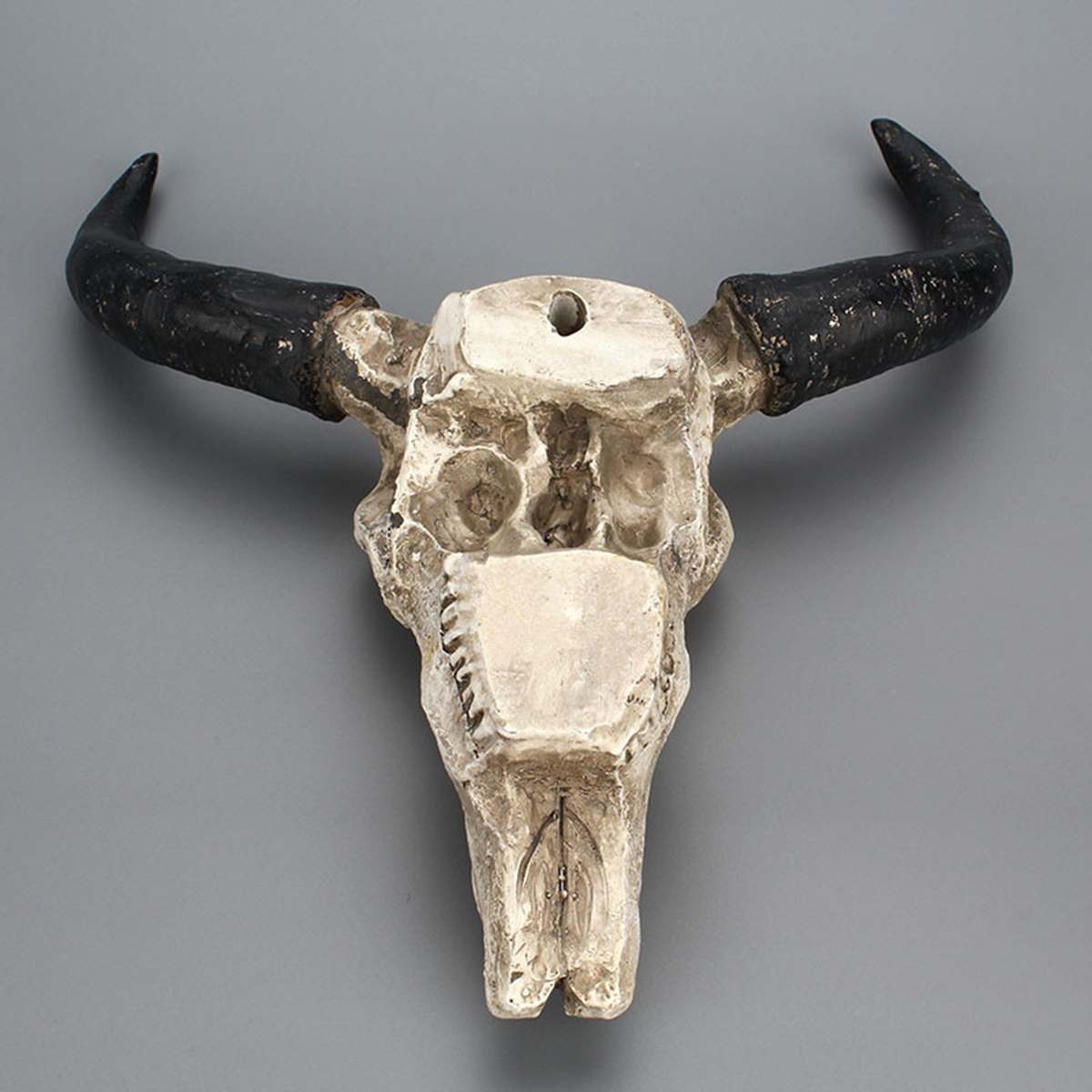 Harpiks tyr ko kranium hoved væg hængende indretning 3d dyr dyreliv skulptur figurer håndværk horn halloween til hjemmet bar