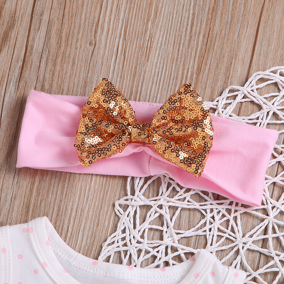 Een Baby Meisjes Donut Verjaardag Jurk Rompertjes Tutu Jurken Hoofdband Outfit Kleding Set 0-3T Mouwloze en Lange mouw