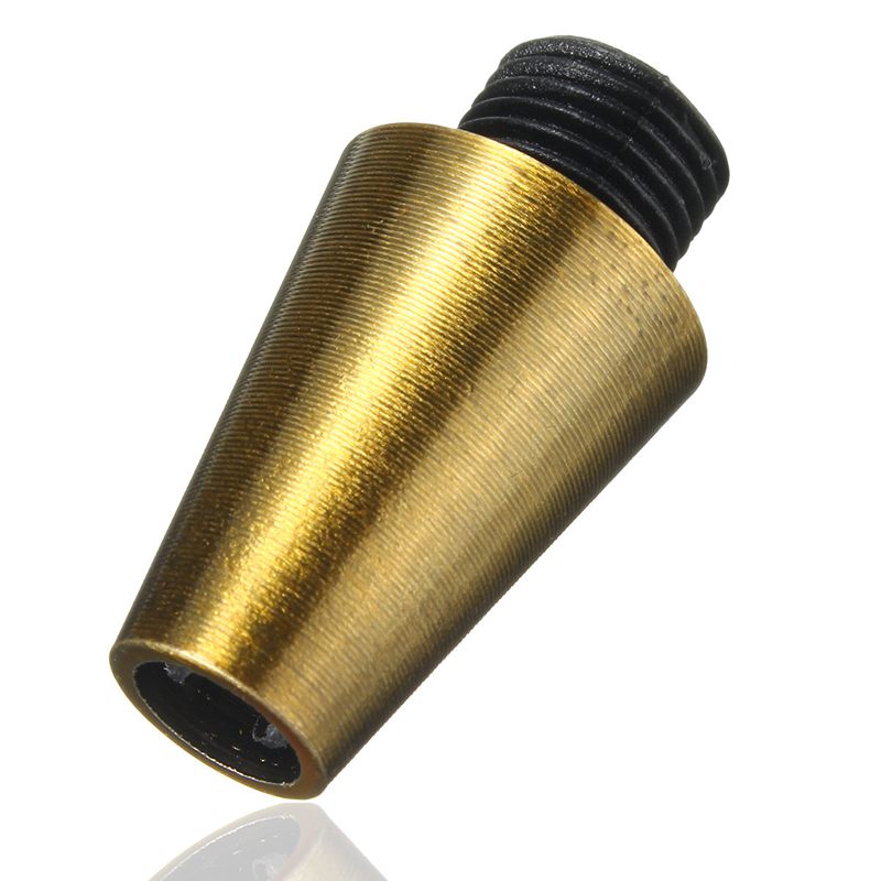 The Retro Aluminum Metal Strain Relief Piece Threaded Cord Grip Sewing Cloth Wire Socket Line Cap Pendant Light Cable Lock