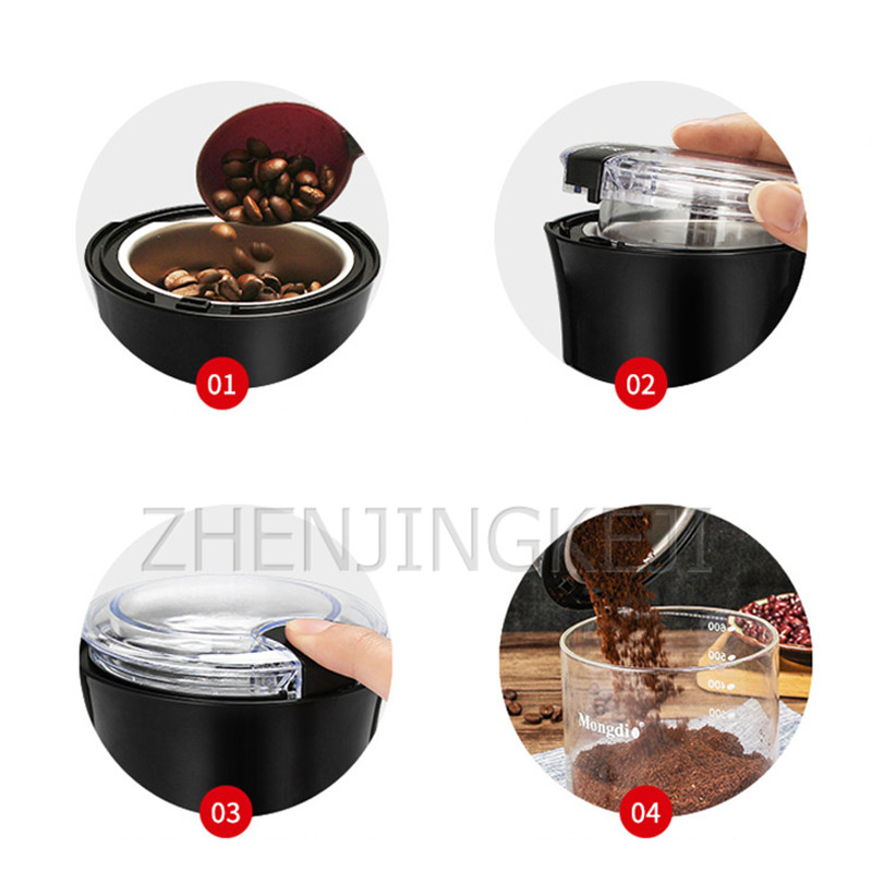 Electric Coffee Beans Grinding Machine Home Use Smash Grinder Multigrain Bean Grinder Coffee Beans кофемолка Coffee Grinder