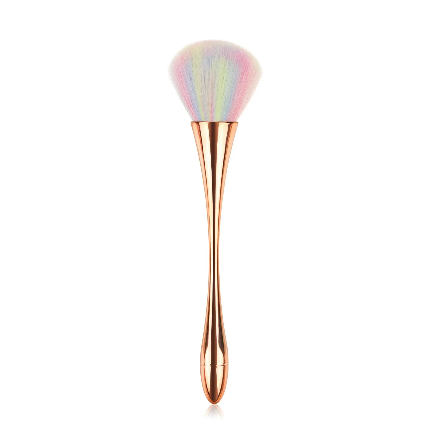 Brocha para colorete en polvo de oro rosa, brocha de maquillaje , cosmética grande para cara, brocha colorete, herramienta de maquillaje