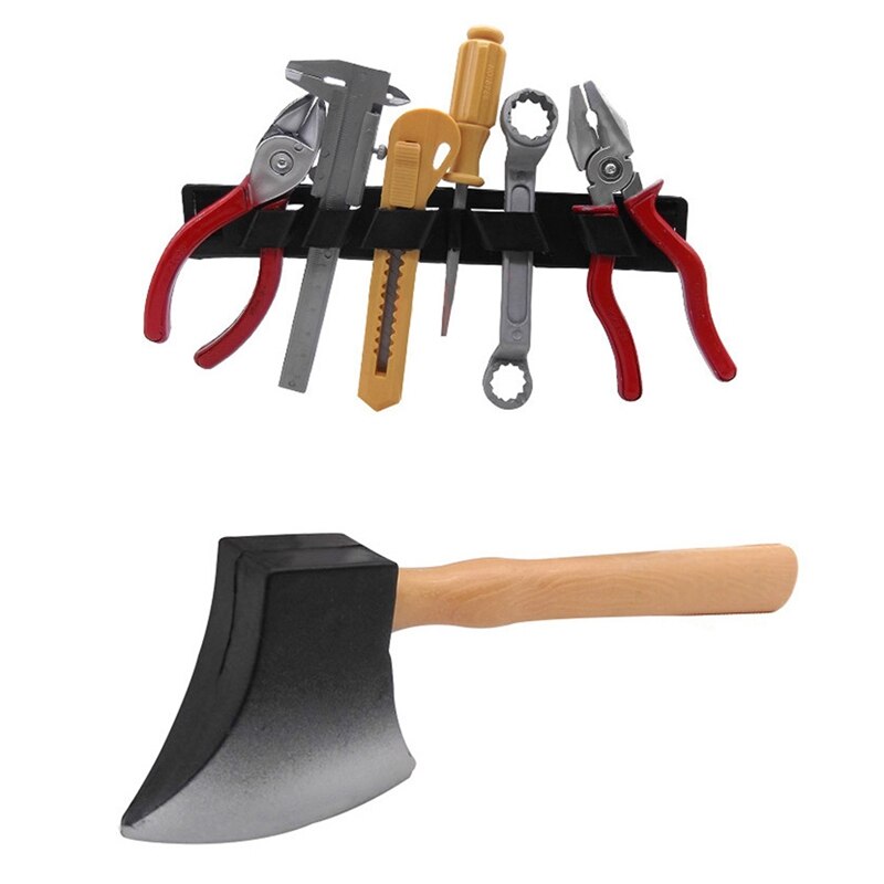 14 stuks/set reparatiegereedschap speelhuis speelgoed model voor baby's vroeg leren educatief speelgoed thuis plastic simulatiegereedschap  p20