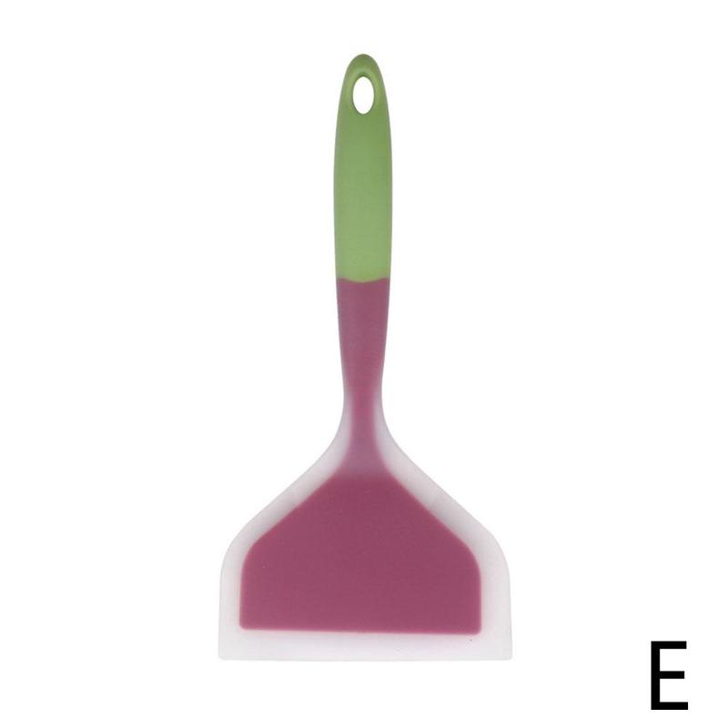 1 Piece Kitchen Silicone Spatula Cookware Non-Stick Spatula Fried Egg Fish Cooking Modern Home Kitchen Tools Gadgets: E