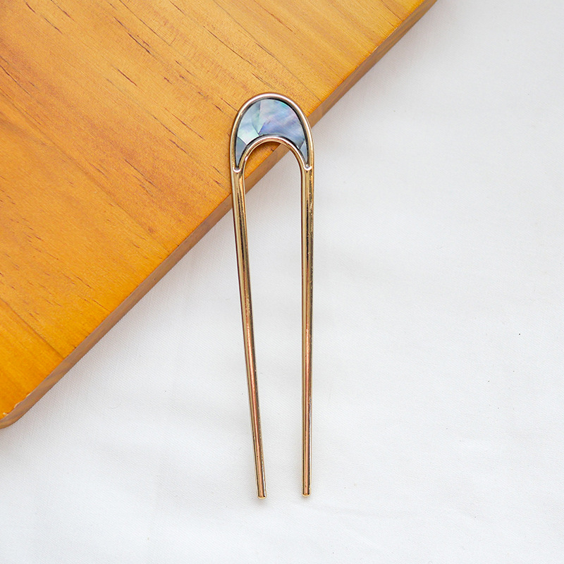 Moda metalowe do włosów kije kobiety prostota w kształcie litery U spinki do włosów dziewczyny spinki nakrycia głowy akcesoria do włosów fryzura Design Tools: 4