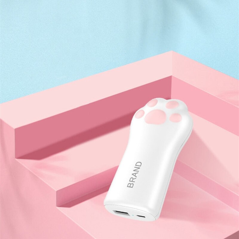 Leuke Kat Klauw Vorm Mobiele Power Bank Mini Draagbare 8000Mah Voor Apple Android Mobiele Voeding