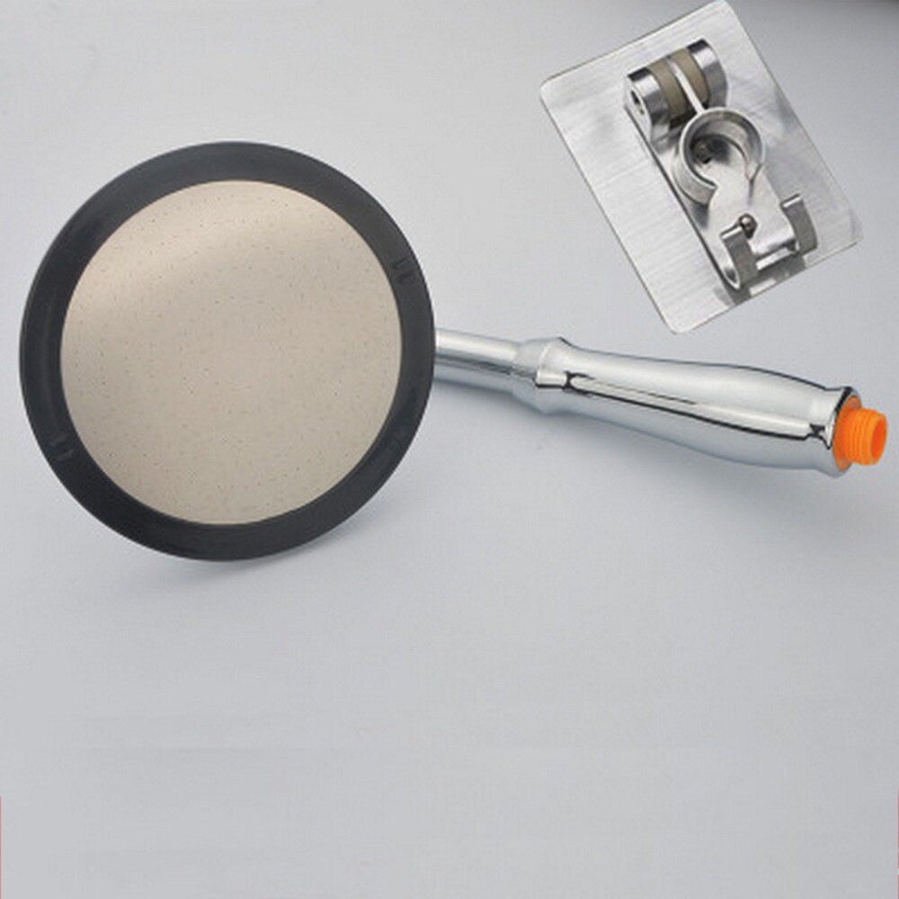 Bathroom Shower Hand-held Pressurized Shower Set plastic Head High Pressure Boosting Water Saving Beads Utility Bathroom Tools: Pressurized washable