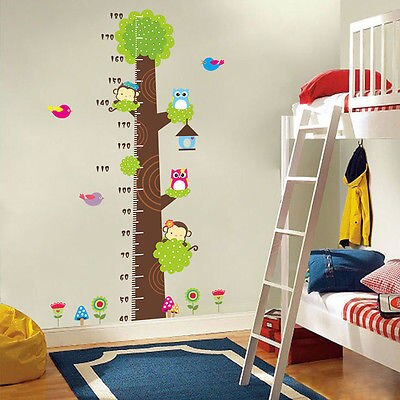 60 x 90 cm groeimeter voor kinderen, muursticker voor de kinderkamer
