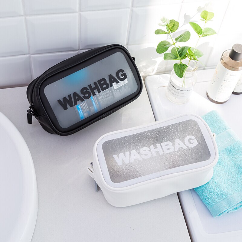 UOSC Travel Makeup Bag Women Men Large Waterproof Toiletries Cosmetic Bag Organizer Case Necessaries Make Up Wash Toiletry Bags