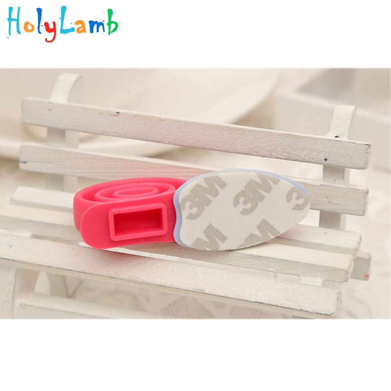 3Pcs/Lot Plastic Baby Safety Snail Shape Cabinet Door Stopper Lock Bloque 360 Degree Rotation Windproof Door Card Child Lock