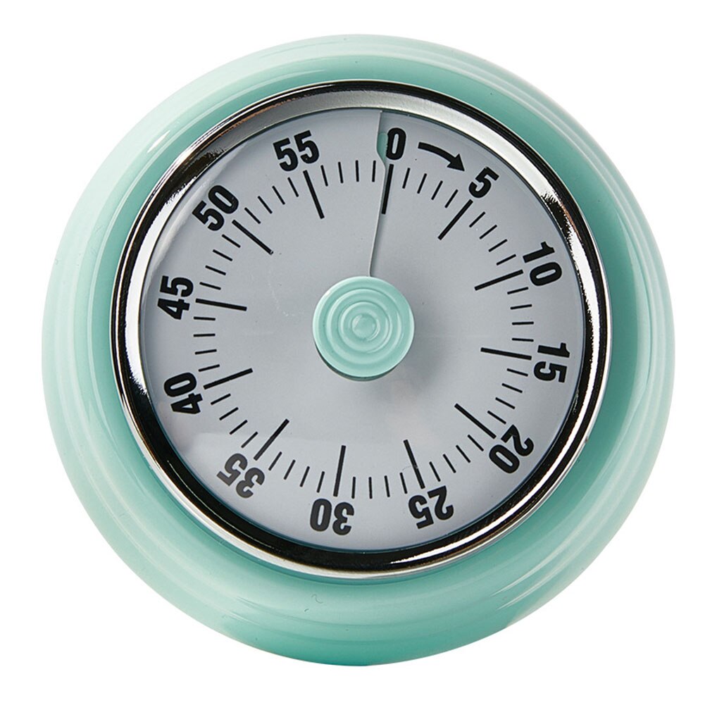 Portable Mechanical Clockwork Digit Count Down Practical Large Dial Retro Kitchen Timer Multi Use Reminder Magnetic Bottom