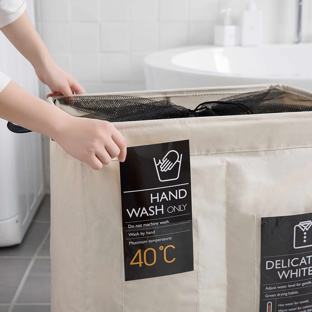 collapsible laundry hamper waterproof multi-functional corner slim laundry basket dirty cloth storage basket