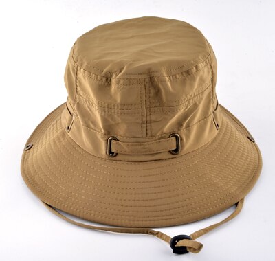 Tqmsmy justerbare hatte til damer strandhuer hurtigtørrende mænd spand hat unisex sommer panama bone piger anti-uv fiskeri cap: Gul