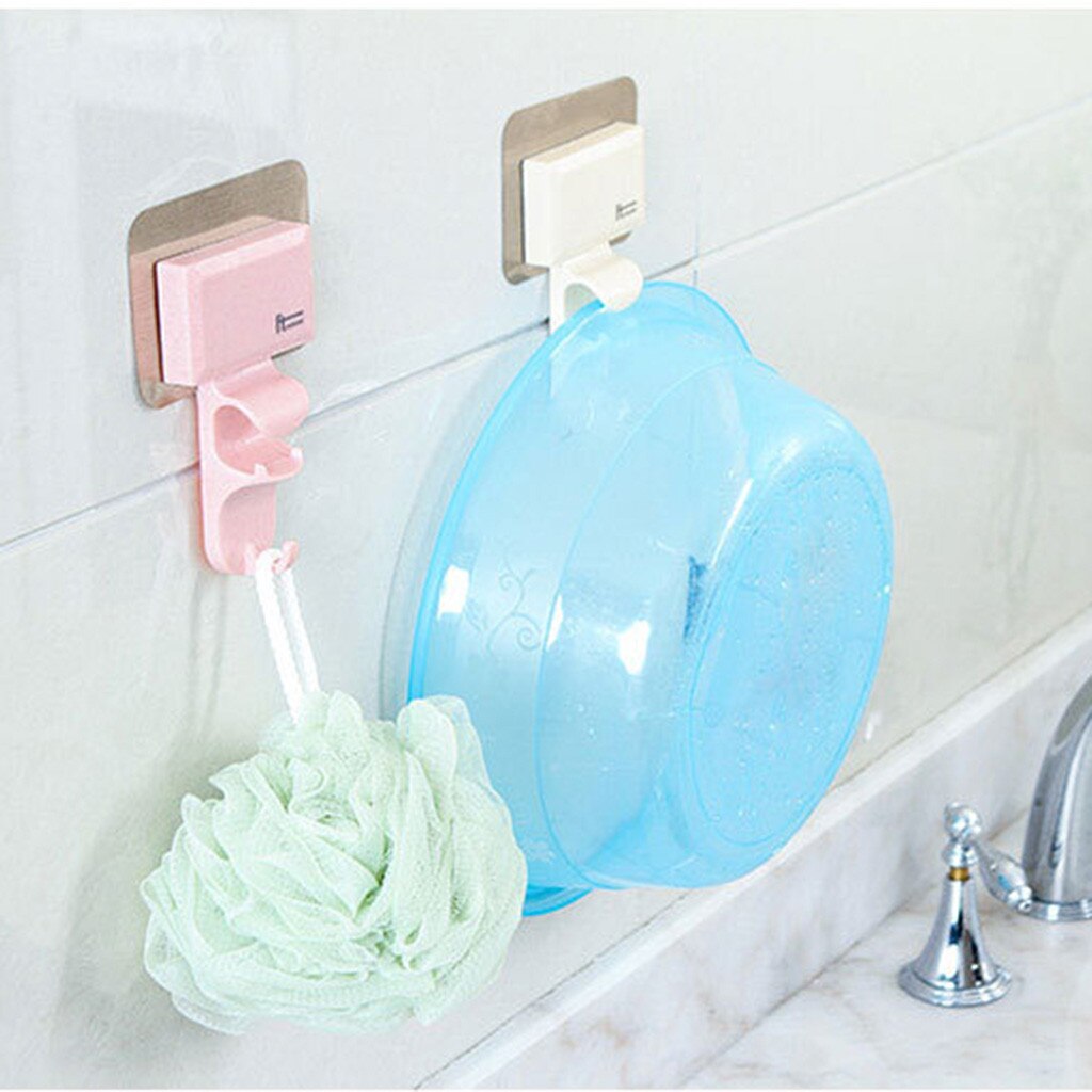 Gratis krachtige wastafel opberghaak wandhanger toilet wastafelhanger badkamerhaken