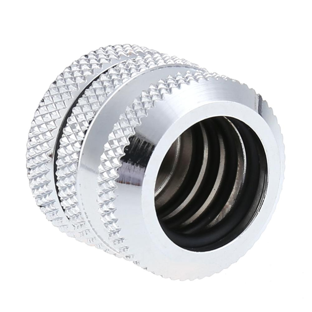 G1/4 14mm OD 4 Laps Hard Tube Quick Fitting Connector for PC Water Cooling System Connector G1/4 4.5mm length