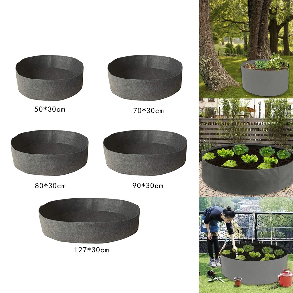 Huis Tuin Groente Fruit Plant Groeit Tas Plant Grow Pot Aardappel Aardbei Stof Voelde Planten Emmer Zak