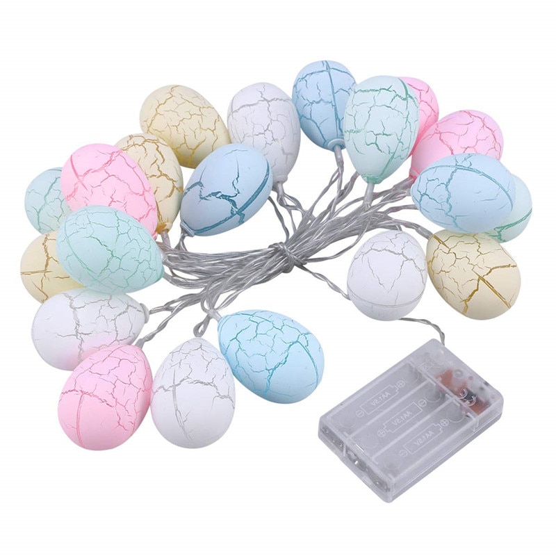 LED lights flashing lights stars lights string Christmas wedding crack eggs stars decoration lights