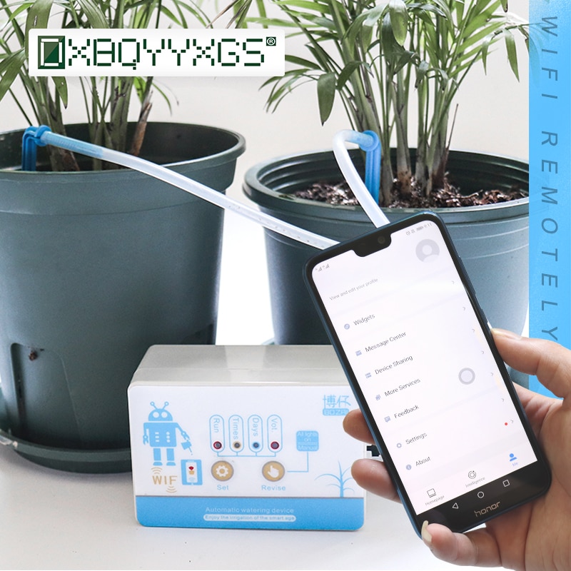 Garden remote control Intelligent watering device Automatic Water Drip irrigation system WIFI connection,Mobile APP control