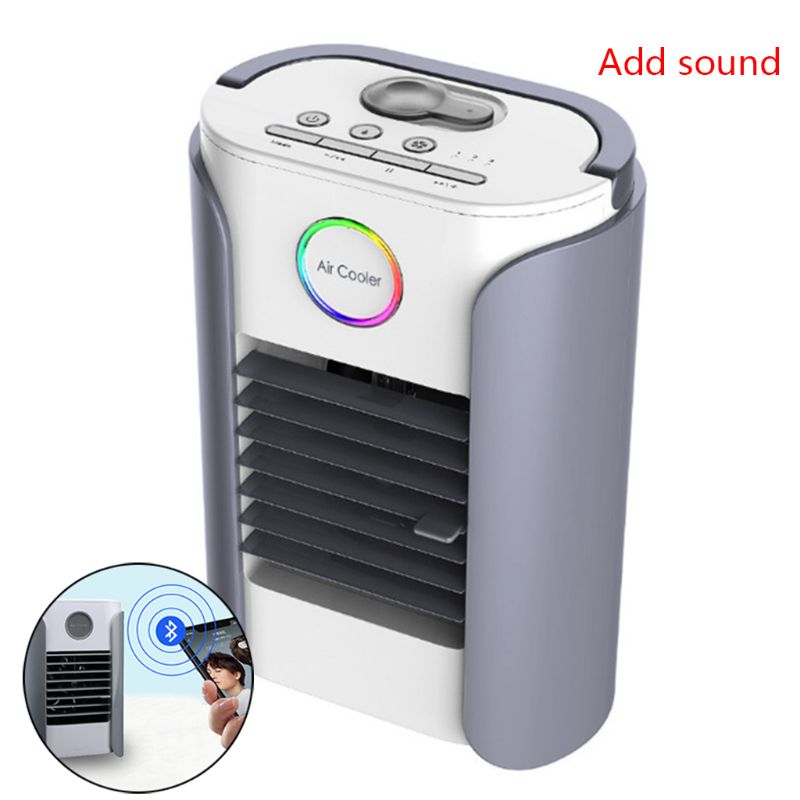 Air Conditioner Air Cooler Humidifier Purifier Portable For Home Room Office 3 Speeds Desktop Quiet Cooling Fan Air Conditioning: 2