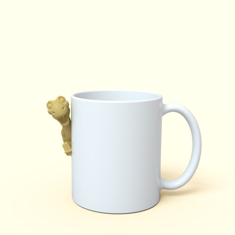 dinosaurio forma Infusor de té de colador de té de hierbas de hoja de especias filtro, colador reutilizable Teaware Filtro Infusor de té