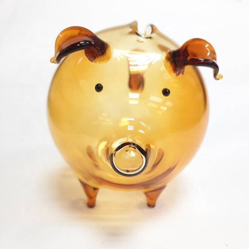 Tirelire décorative bon marché, cochon cochon drôle, Transparent Hucha infantile, organisateur de pièces de monnaie HX50MB
