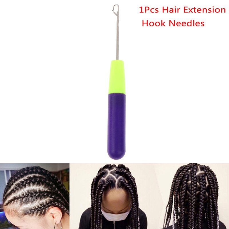 1Pcs Weaving Latch Hook Dreadlock Crochet Sew Wig Hook Needle Micro Braids Tools