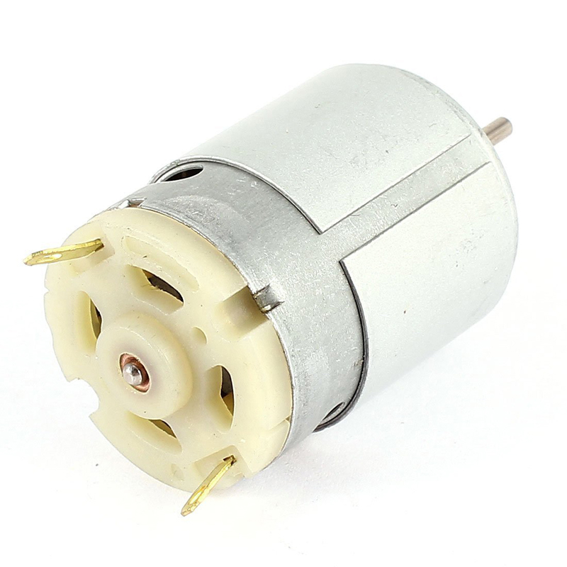 RS380 DC 1.5-18 V 30000 RPM Micro Motor 38x28mm voor RC Model Speelgoed DIY, zilver